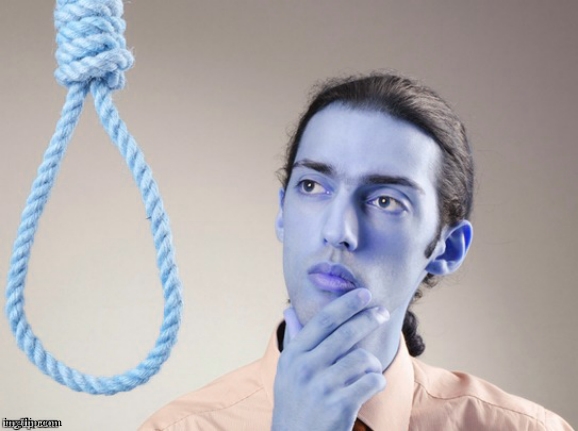 Suicide thinking | image tagged in suicide thinking | made w/ Imgflip meme maker