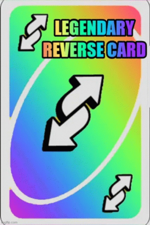 Reverse uno card Blank Template - Imgflip