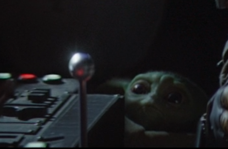 Baby Yoda Knob Blank Meme Template