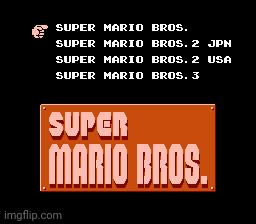 Super Mario All Stars NES game select! | image tagged in gifs,gaming,mario | made w/ Imgflip images-to-gif maker