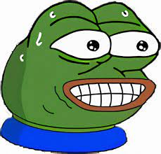 High Quality monkaLaugh Blank Meme Template