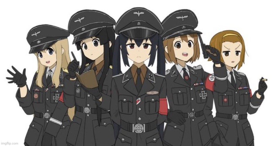 3rd Reich K-ON! | image tagged in k-on | made w/ Imgflip meme maker