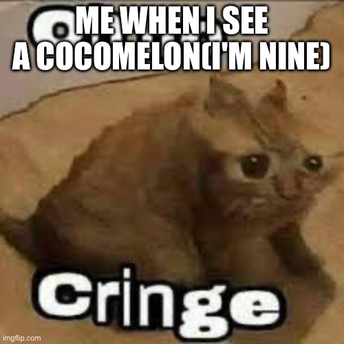 i saw a cringe youtube kids video at school we are nine we almost 10 my teacher jackob is crazyyy | ME WHEN I SEE A COCOMELON(I'M NINE) | image tagged in relatable | made w/ Imgflip meme maker