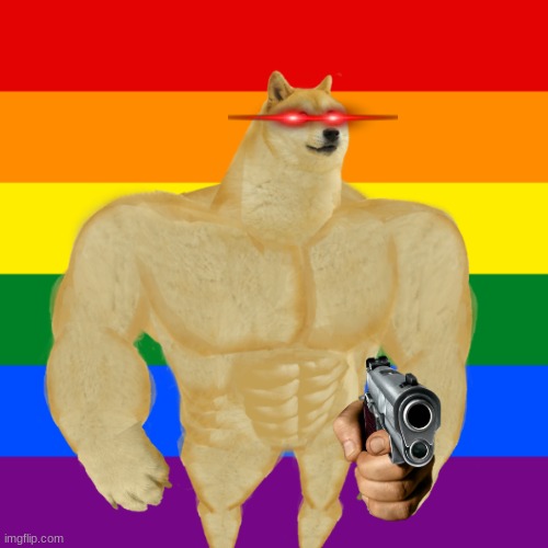 Gay ass doge | image tagged in gay ass doge | made w/ Imgflip meme maker