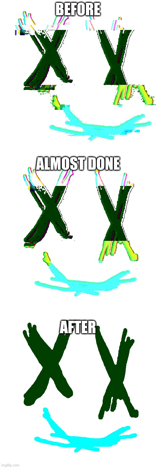 U-380 got the glow-up of the century fr | BEFORE; ALMOST DONE; AFTER | made w/ Imgflip meme maker