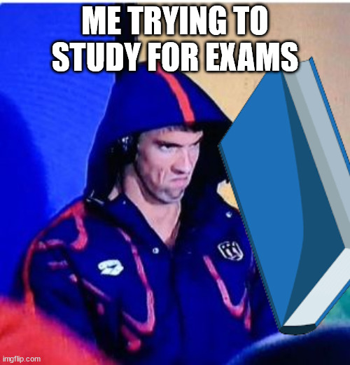 meme made by chatgpt | ME TRYING TO STUDY FOR EXAMS | image tagged in chatgpt,chatgpt meme | made w/ Imgflip meme maker