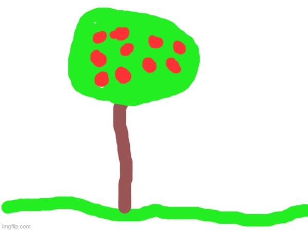 An apple tree | image tagged in apple tree | made w/ Imgflip meme maker