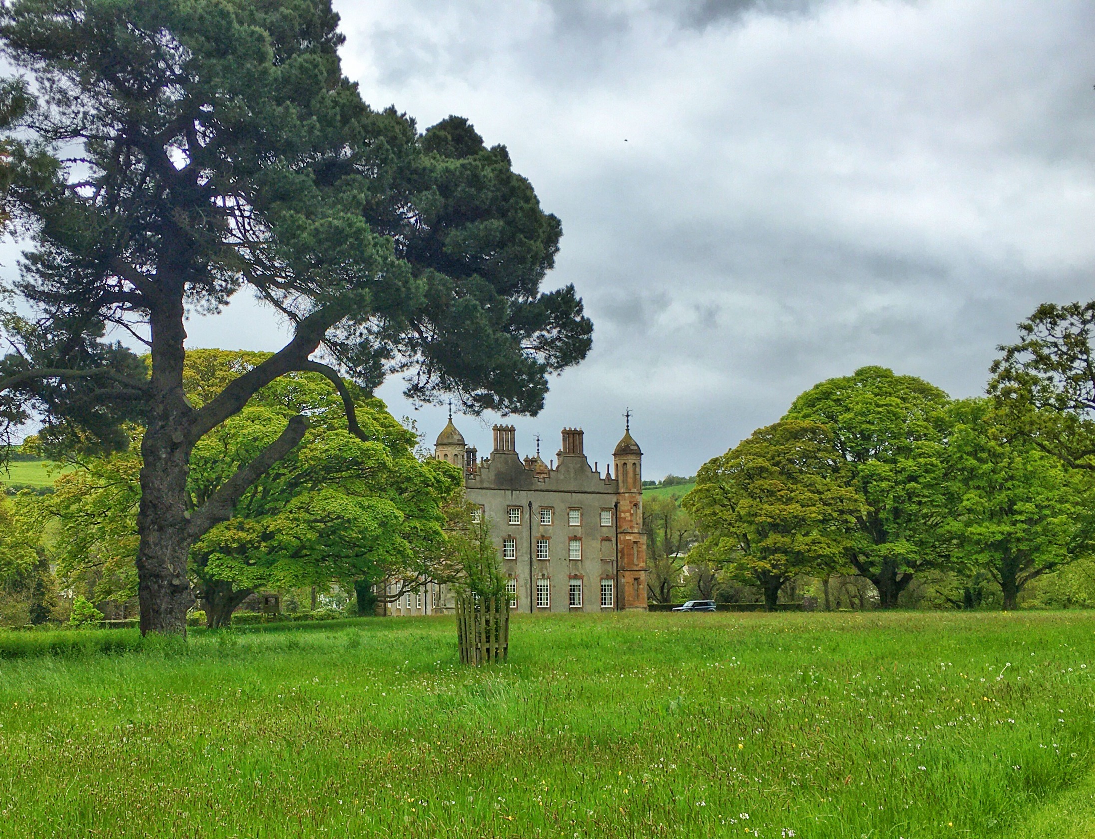 Glenarm Castle, Glenarm. Blank Meme Template