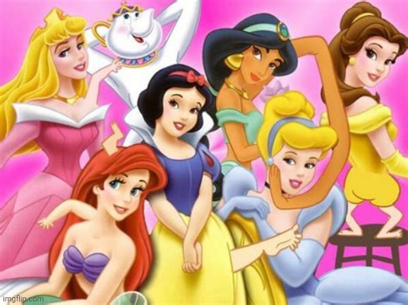 Disney princesses | image tagged in cursed image,disney princesses | made w/ Imgflip meme maker