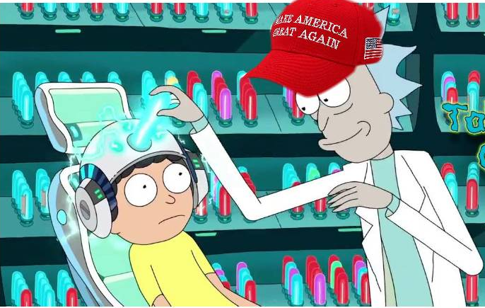 MAGA GROOMER GROOMS A KID Blank Meme Template
