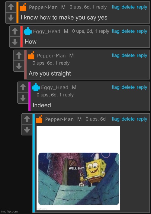 Found this on one of my posts from a while ago | made w/ Imgflip meme maker