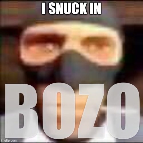 Bozo | I SNUCK IN; BOZO | image tagged in spi,fun,tf2 | made w/ Imgflip meme maker