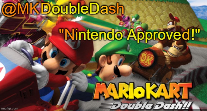 Mario Kart Double Dash template! Blank Meme Template