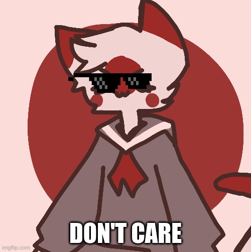 DON'T CARE | made w/ Imgflip meme maker