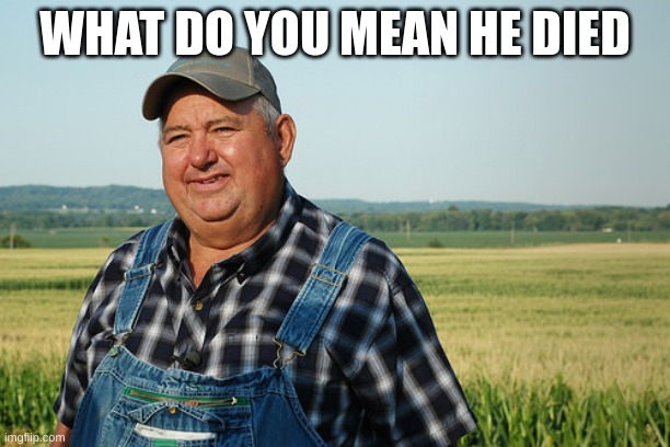 NOOOOOO | WHAT DO YOU MEAN HE DIED | image tagged in it aint much but its honest work no text | made w/ Imgflip meme maker