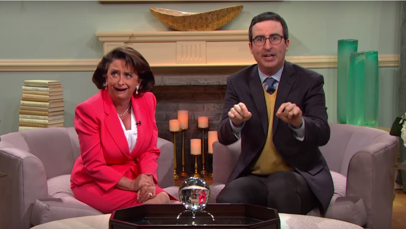 John Oliver Televangelist Blank Meme Template