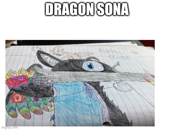 Sorry if low quality | DRAGON SONA | image tagged in furry | made w/ Imgflip meme maker