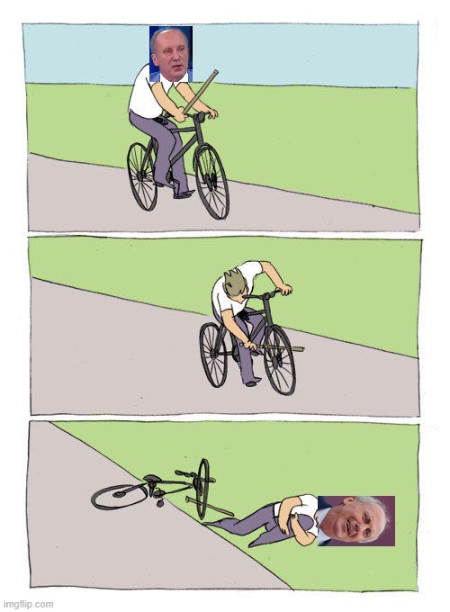 Bike Fall Meme | image tagged in memes,bike fall | made w/ Imgflip meme maker