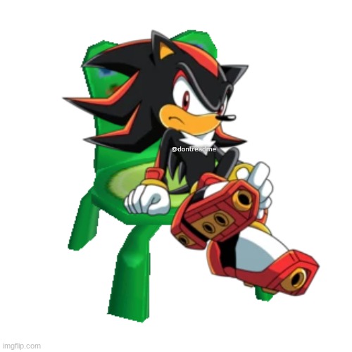 he use froggy chair :D | @dontreadme | image tagged in dontreadme | made w/ Imgflip meme maker