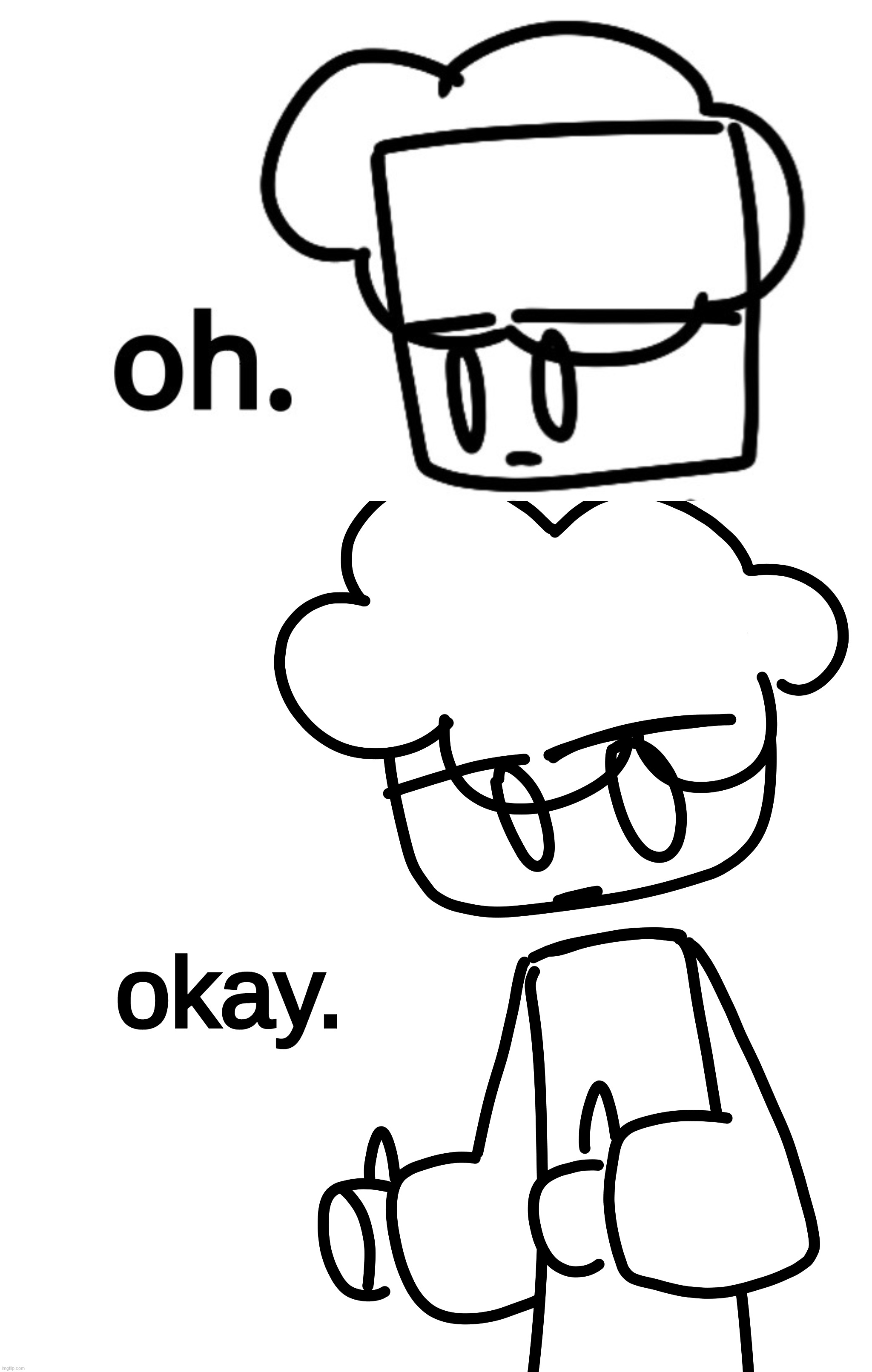 okay. | image tagged in oh | made w/ Imgflip meme maker