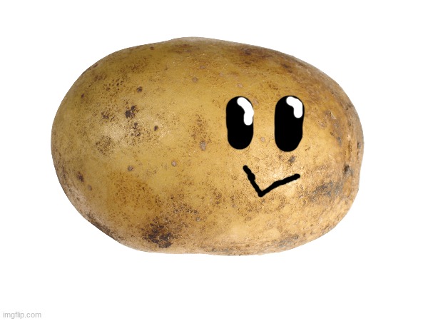 Made a mascot for the stream (her name is potati) | made w/ Imgflip meme maker
