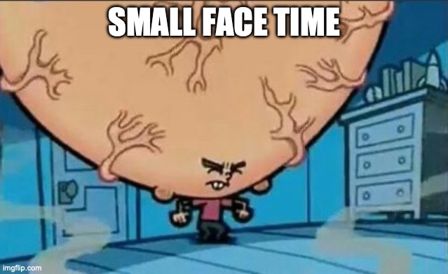 Big Brain timmy | SMALL FACE TIME | image tagged in big brain timmy | made w/ Imgflip meme maker