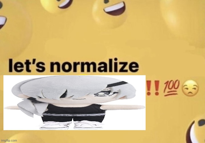 lets normalize quanxi plushie | made w/ Imgflip meme maker