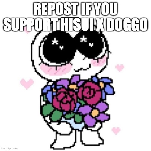 grgrgrggrgrggr | REPOST IF YOU SUPPORT HISUI X DOGGO | image tagged in grgrgrggrgrggr | made w/ Imgflip meme maker