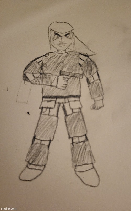 jake but hes in tactical gear | made w/ Imgflip meme maker