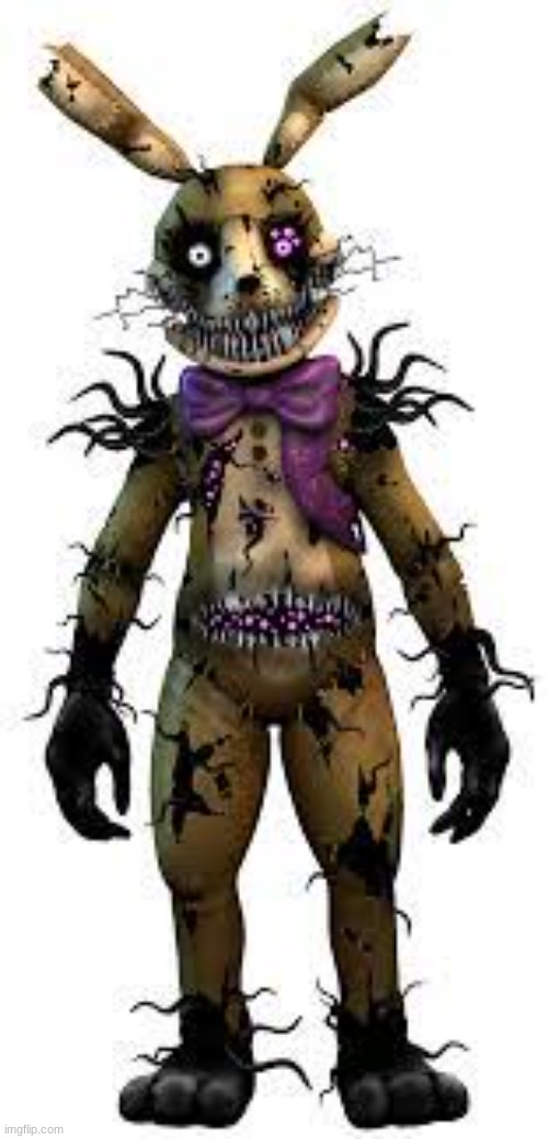 nightmare glitchtrap | image tagged in fnaf | made w/ Imgflip meme maker