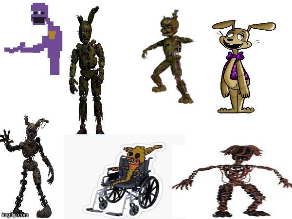 which one is william afton? | image tagged in fnaf,william afton,is,too cool | made w/ Imgflip meme maker
