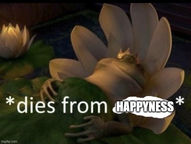 Dies from cringe | HAPPYNESS | image tagged in dies from cringe | made w/ Imgflip meme maker