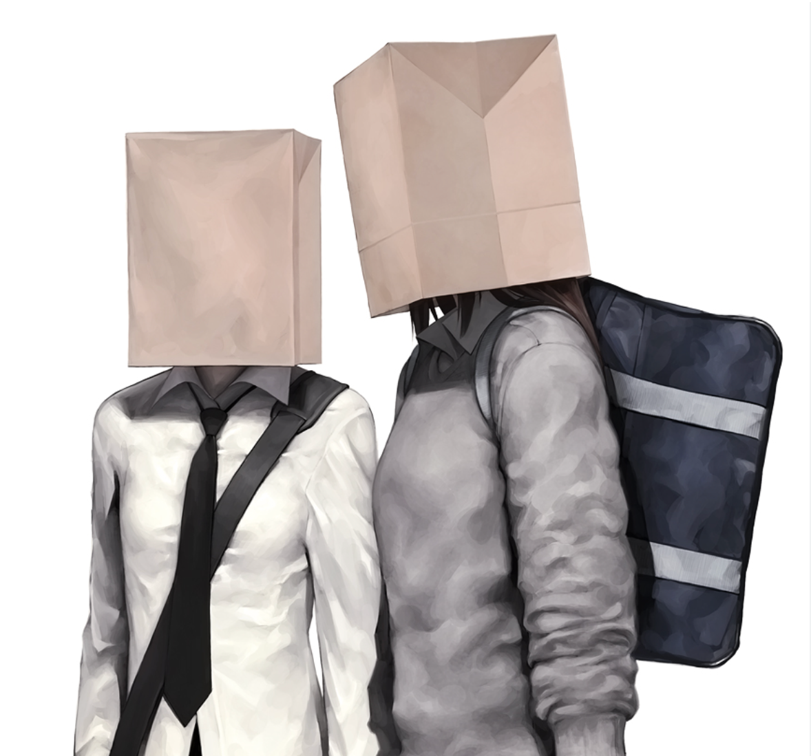 Bag Over Head Blank Meme Template