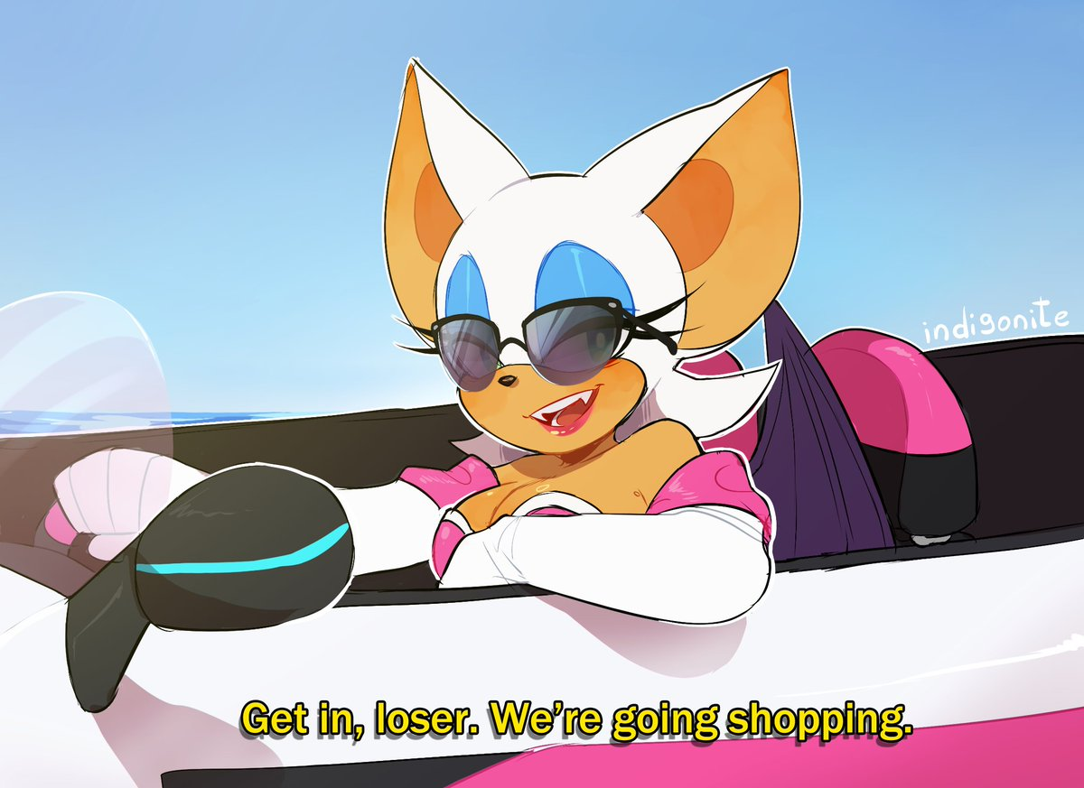 rouge get in loser Blank Meme Template