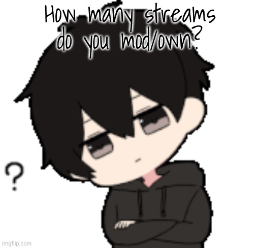 Shadow:What? | How many streams do you mod/own? | image tagged in shadow what | made w/ Imgflip meme maker