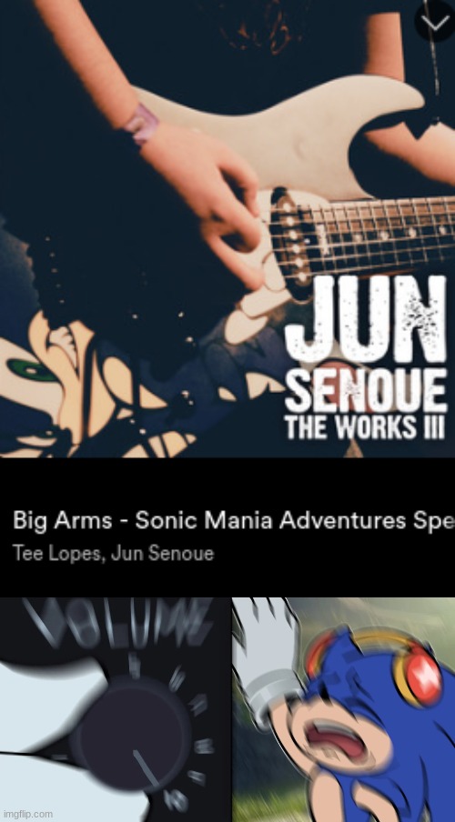 image tagged in sonic volume | made w/ Imgflip meme maker