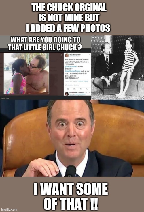 There seems to be a pattern with the DEMrats. | THE CHUCK ORGINAL IS NOT MINE BUT I ADDED A FEW PHOTOS; I WANT SOME OF THAT !! | image tagged in democrats,pedophiles | made w/ Imgflip meme maker