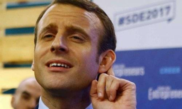 Macron Blank Meme Template