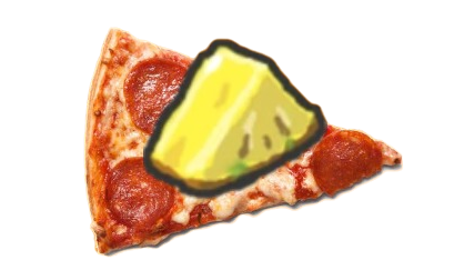 Pineapple on pizza Blank Meme Template
