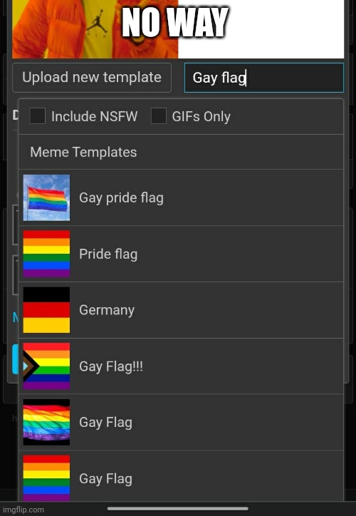 NO WAY | made w/ Imgflip meme maker