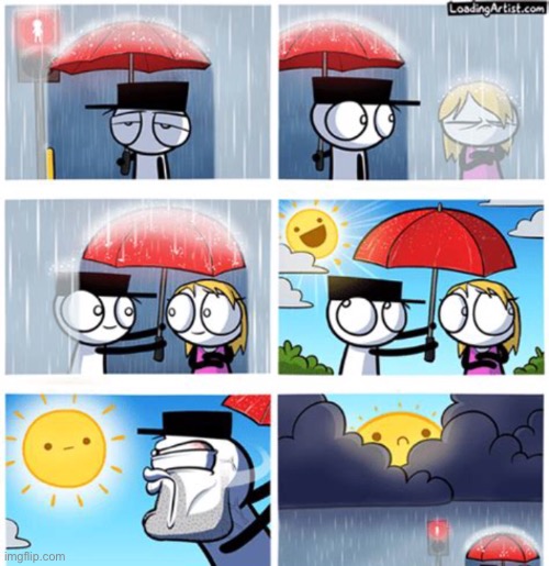#1,533 | image tagged in comics/cartoons,comics,loading,artist,rain,so you're saying there's a chance | made w/ Imgflip meme maker