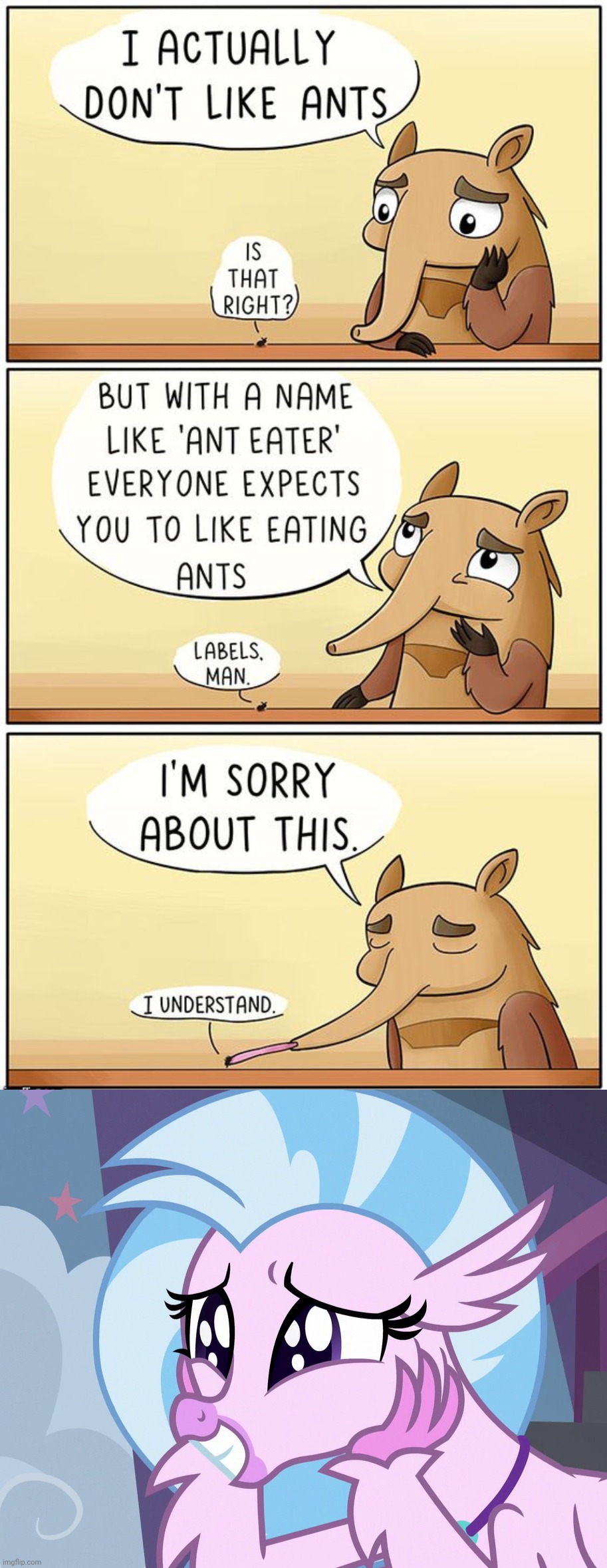 Anteater (TheOdd1Sout) | image tagged in anteater,theodd1sout,comics | made w/ Imgflip meme maker