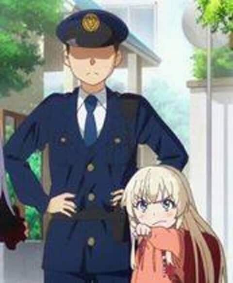Police chan Blank Meme Template