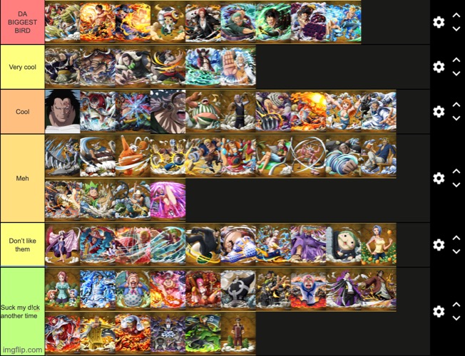 My One Piece Openings Tier List (I think I missed filler/movie