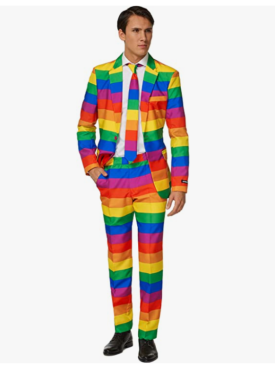 rainbow suit Blank Meme Template