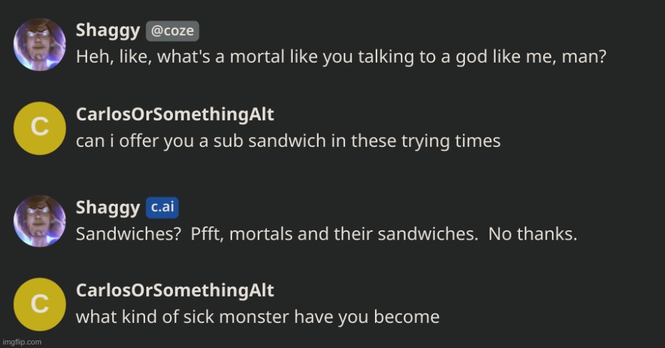 made w/ Imgflip meme maker