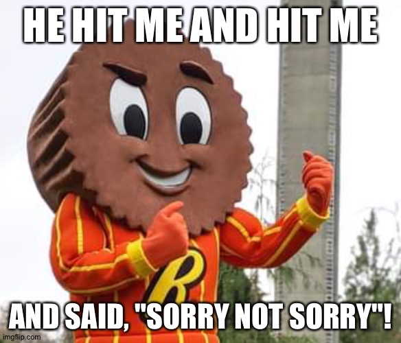 HE HIT ME AND HIT ME; AND SAID, "SORRY NOT SORRY"! | image tagged in memes | made w/ Imgflip meme maker