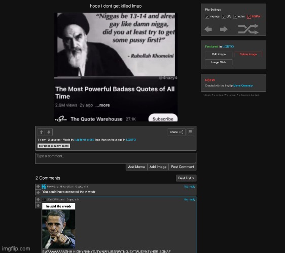 no way!!! it actually was featured! | made w/ Imgflip meme maker