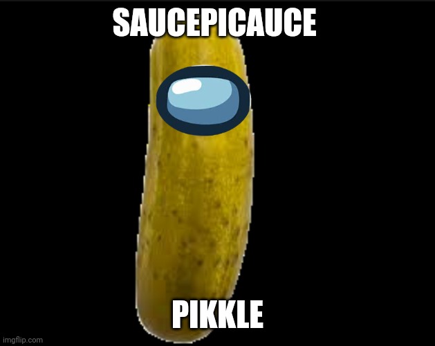 saucepicauce pikkle | SAUCEPICAUCE; PIKKLE | image tagged in goofy ahh | made w/ Imgflip meme maker