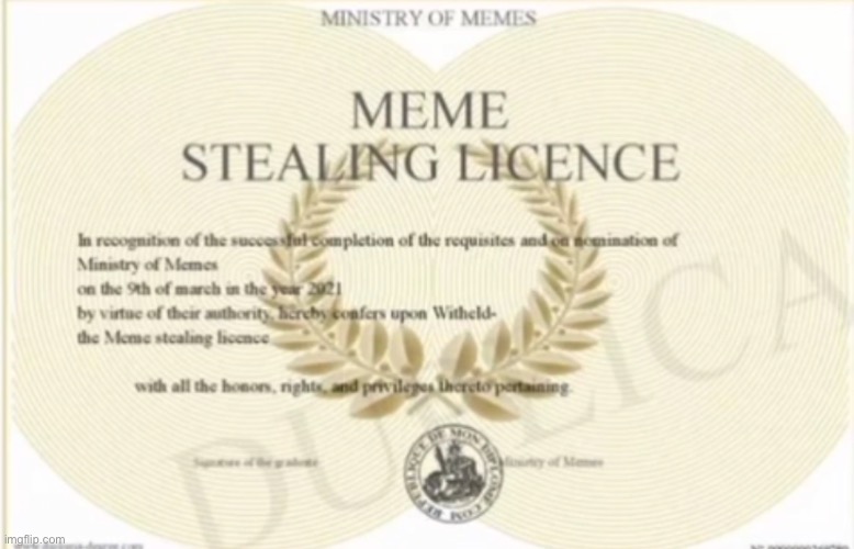 I have a license it’s ok | made w/ Imgflip meme maker